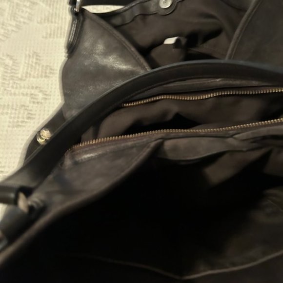 Coach Edie Signature Canvas Hobo Shoulder Bag - Picture 12 of 15